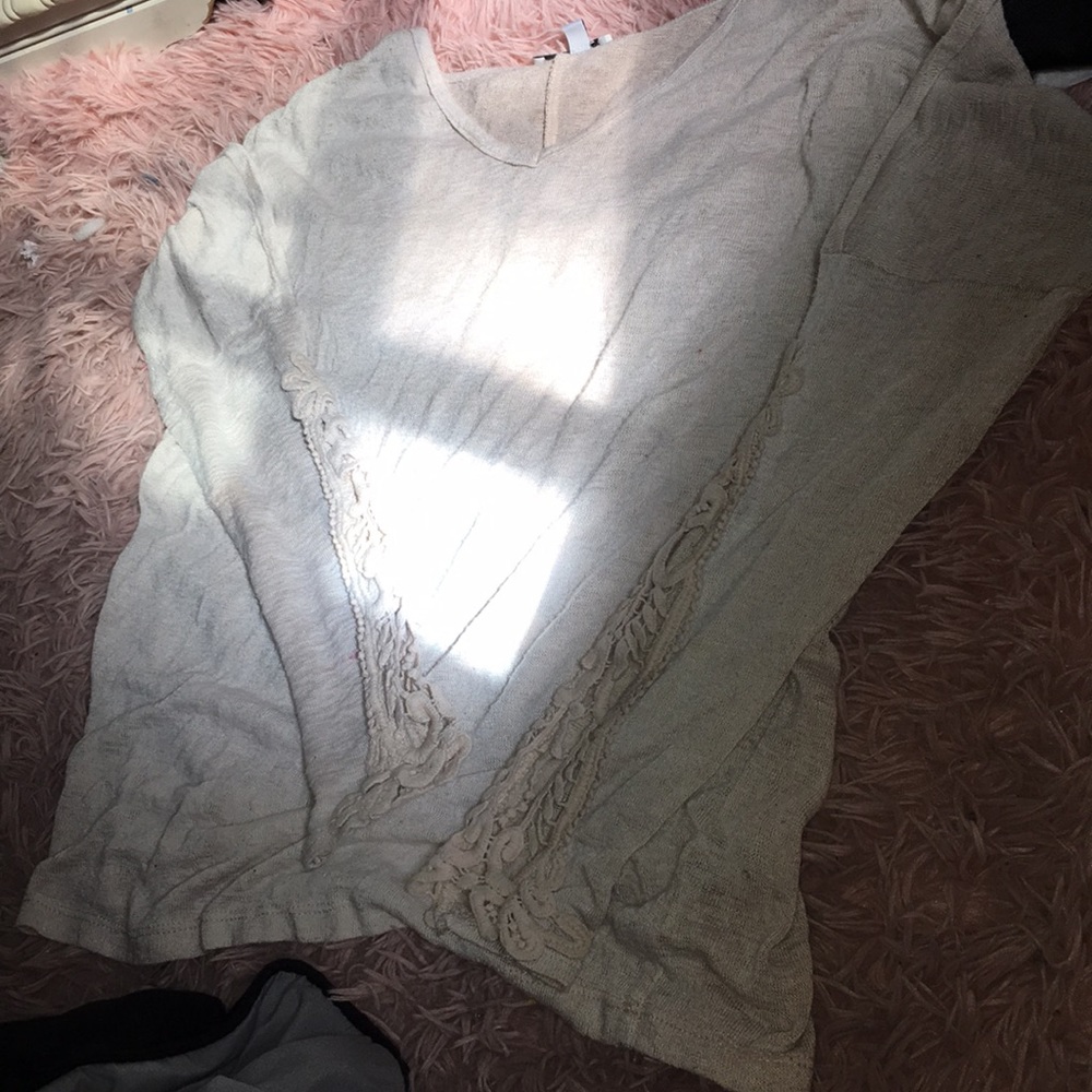 A see through shirt